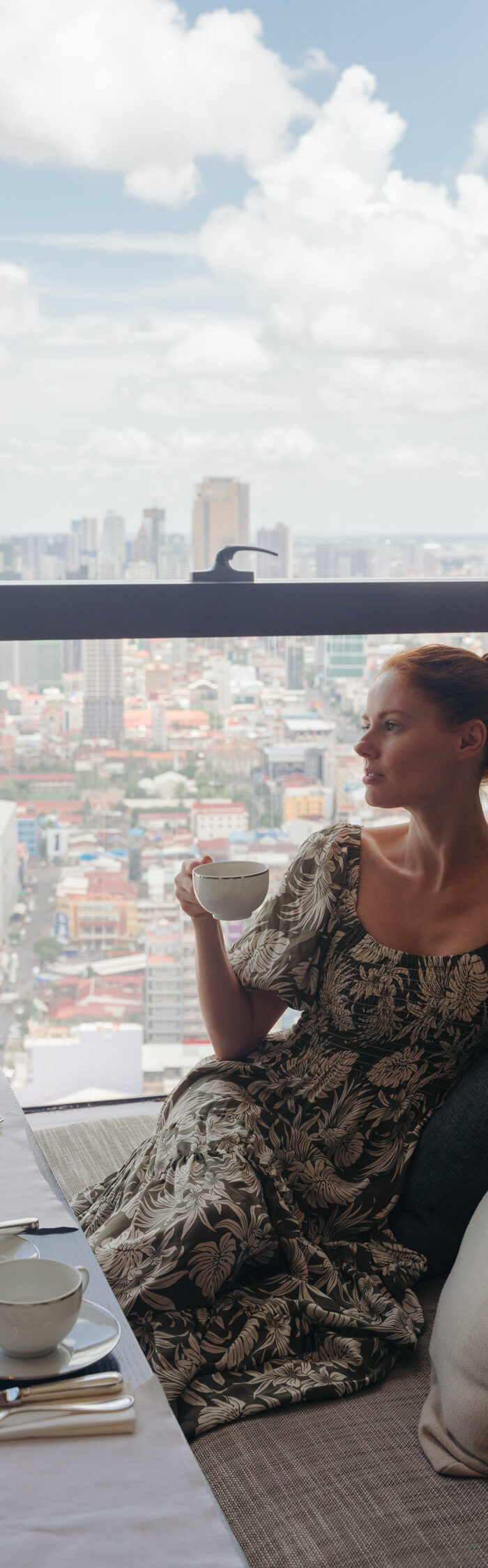 Miss USA 2011 Alyssa Campanella of The A List blog visits Rosewood Phnom Penh, Cambodia