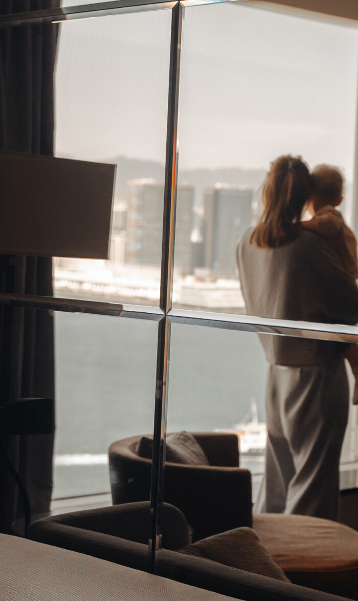 Miss USA 2011 Alyssa Campanella has a family staycation at Four Seasons Place Hong Kong during Lunar New Year