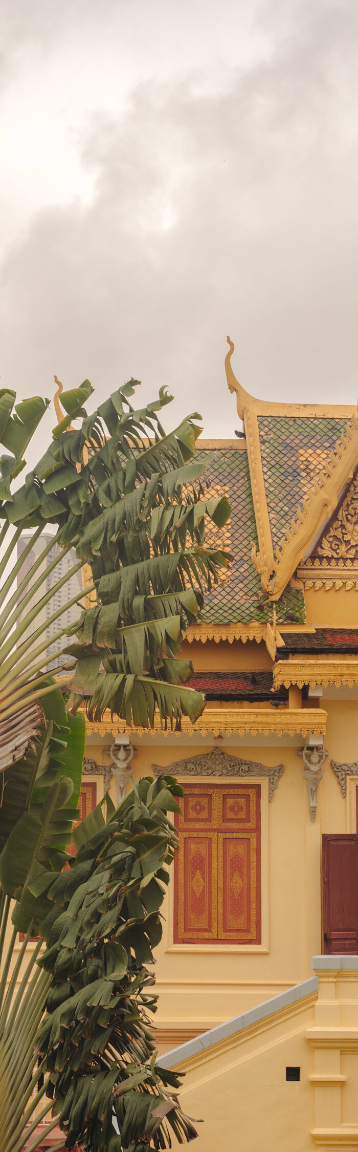 Miss USA 2011 Alyssa Campanella of The A List blog visits the royal palace in Phnom Penh, Cambodia