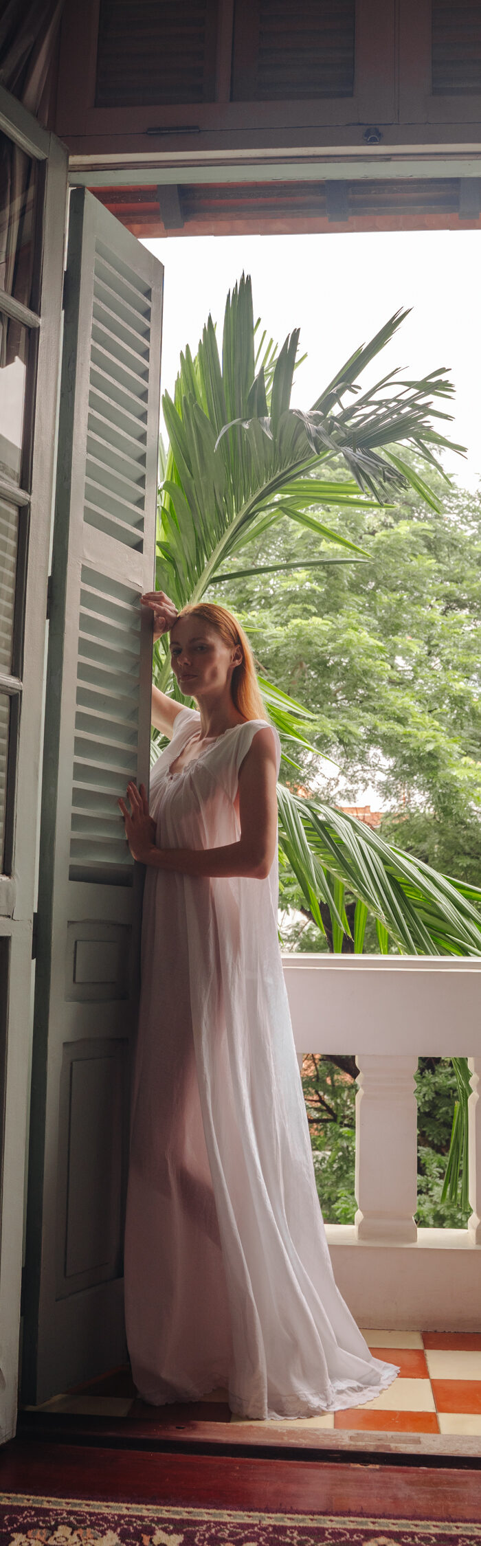 Miss USA 2011 Alyssa Campanella visits Raffles Le Royal Phnom Penh, Cambodia