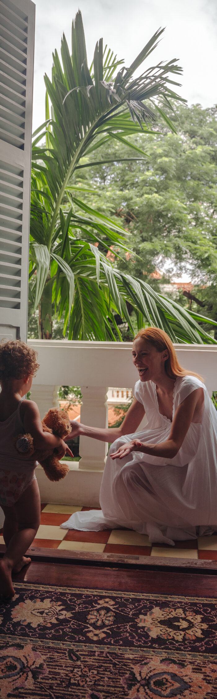 Miss USA 2011 Alyssa Campanella visits Raffles Le Royal Phnom Penh, Cambodia