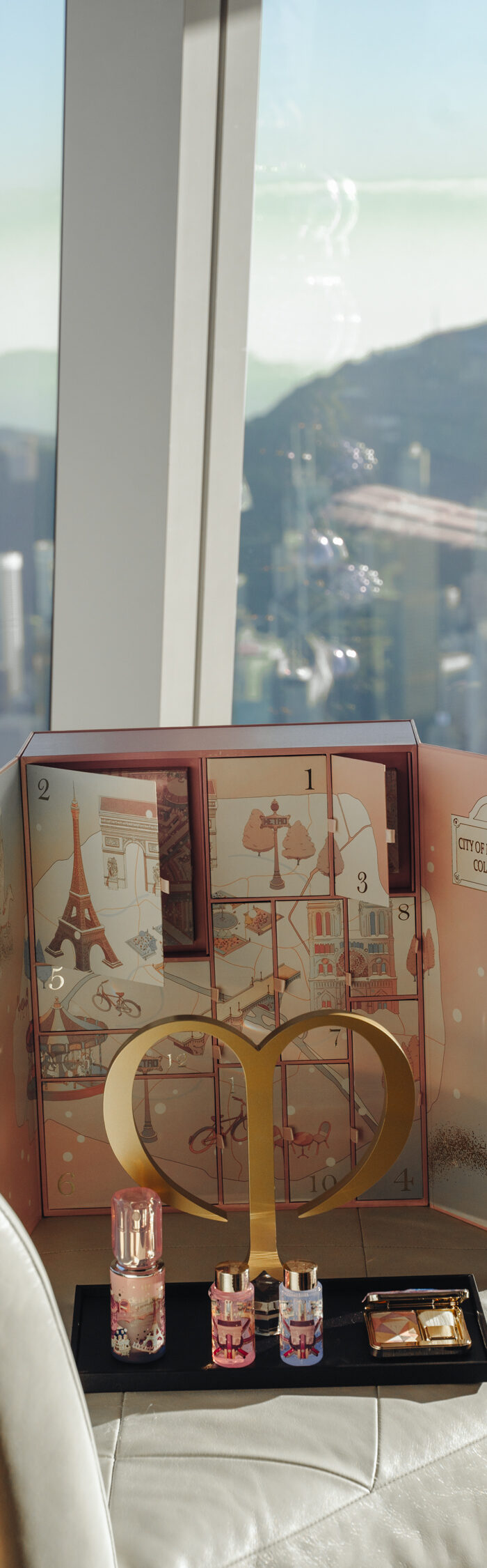 Miss USA 2011 Alyssa Campanella of The A List blog visits Ritz Carlton Hong Kong and Clé de Peau afternoon tea