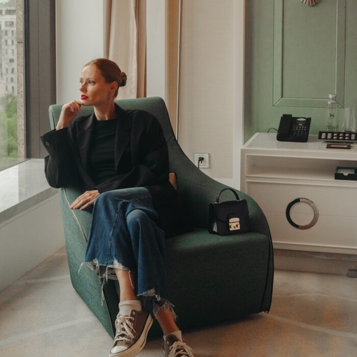 Miss USA 2011 Alyssa Campanella of The A List blog visits Mandarin Oriental Taipei for the holiday season