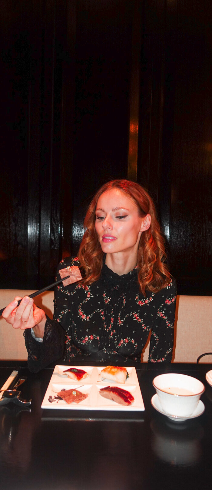Miss USA 2011 Alyssa Campanella of The A List blog visits Mandarin Oriental Taipei for the holiday season