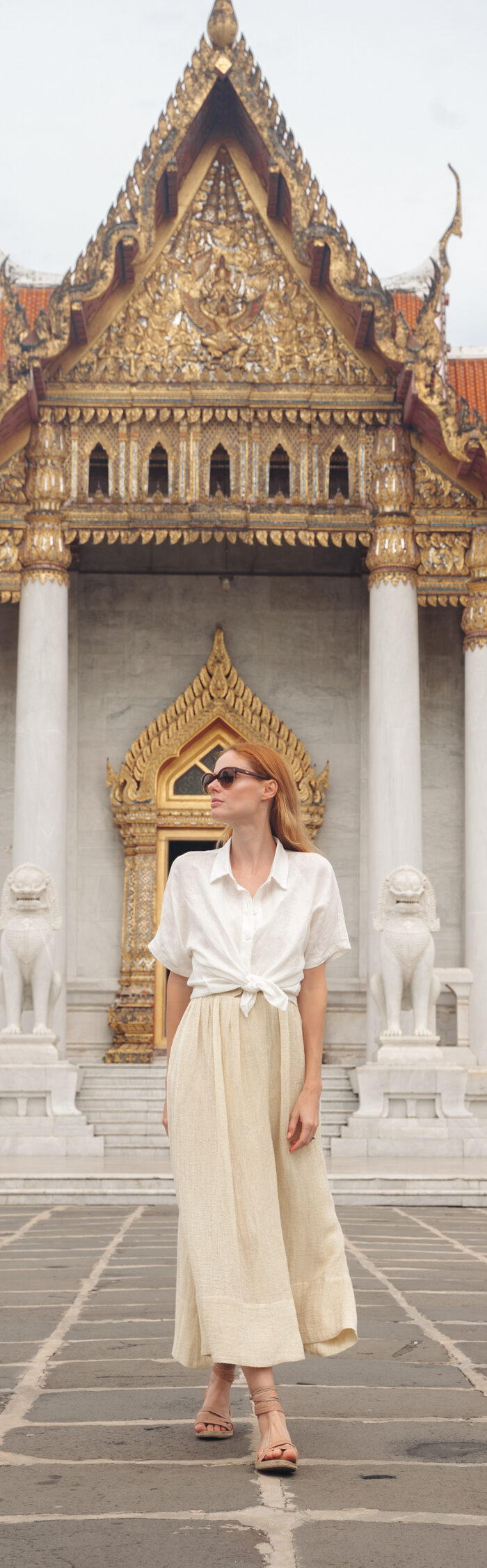 Miss USA 2011 Alyssa Campanella of The A List blog shares three temples you should visit in Bangkok including Wat Benchamabophit Dusitwanaram