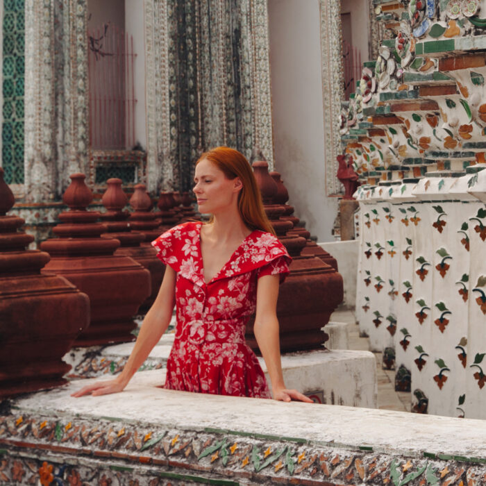 Miss USA 2011 Alyssa Campanella of The A List blog shares the best time to visit Wat Arun in Bangkok, Thailand.