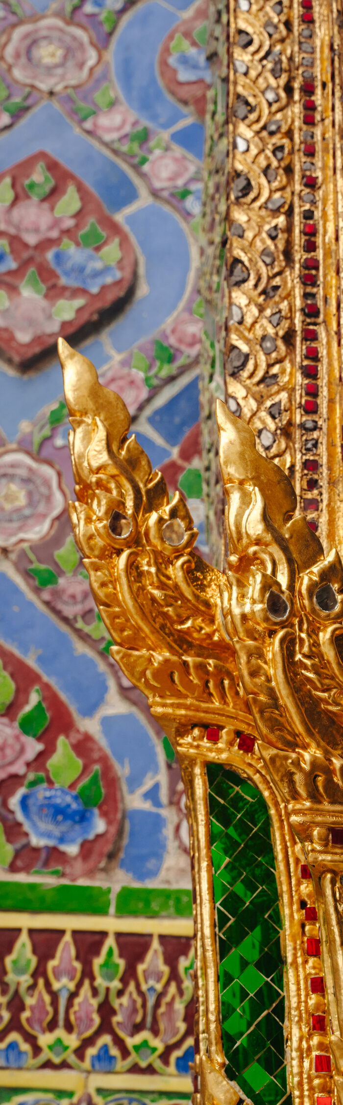 Miss USA 2011 Alyssa Campanella of The A List blog spends a morning at the Grand Palace in Bangkok, Thailand.