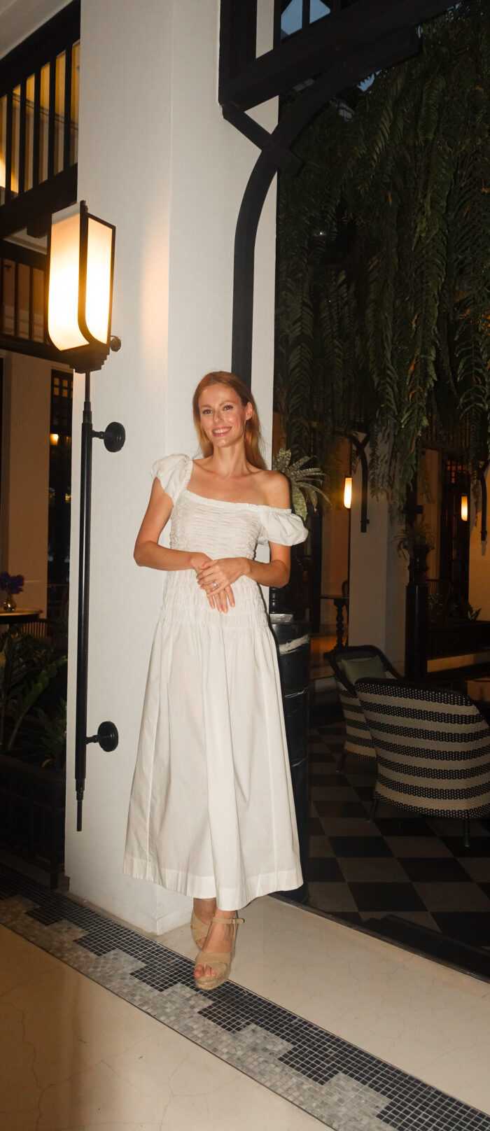 Miss USA 2011 Alyssa Campanella of The A List blog visits The Siam hotel in Bangkok, Thailand
