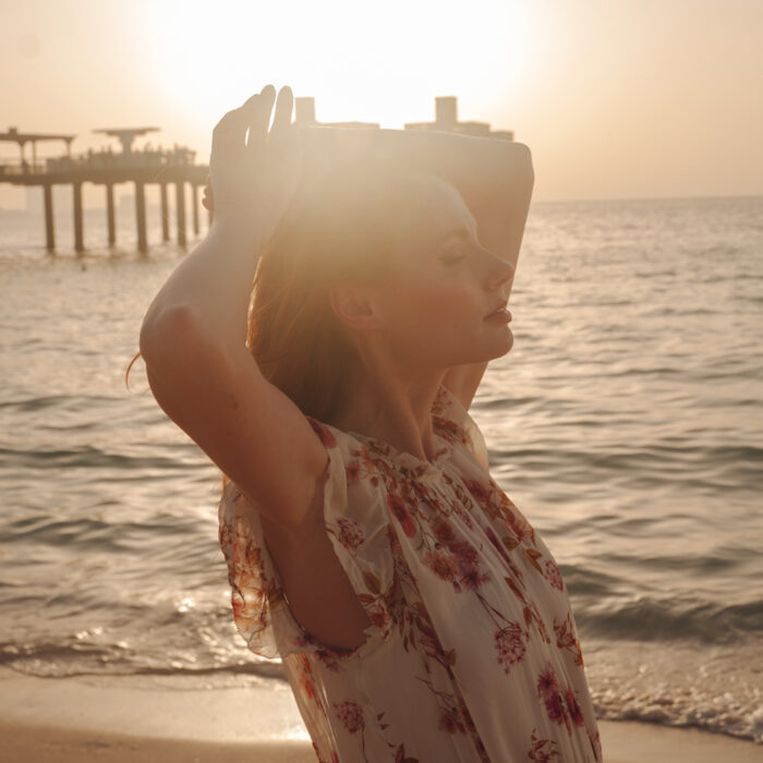 Miss USA 2011 Alyssa Campanella of TheAList.me visits Jumeirah Al Qasr in Dubai