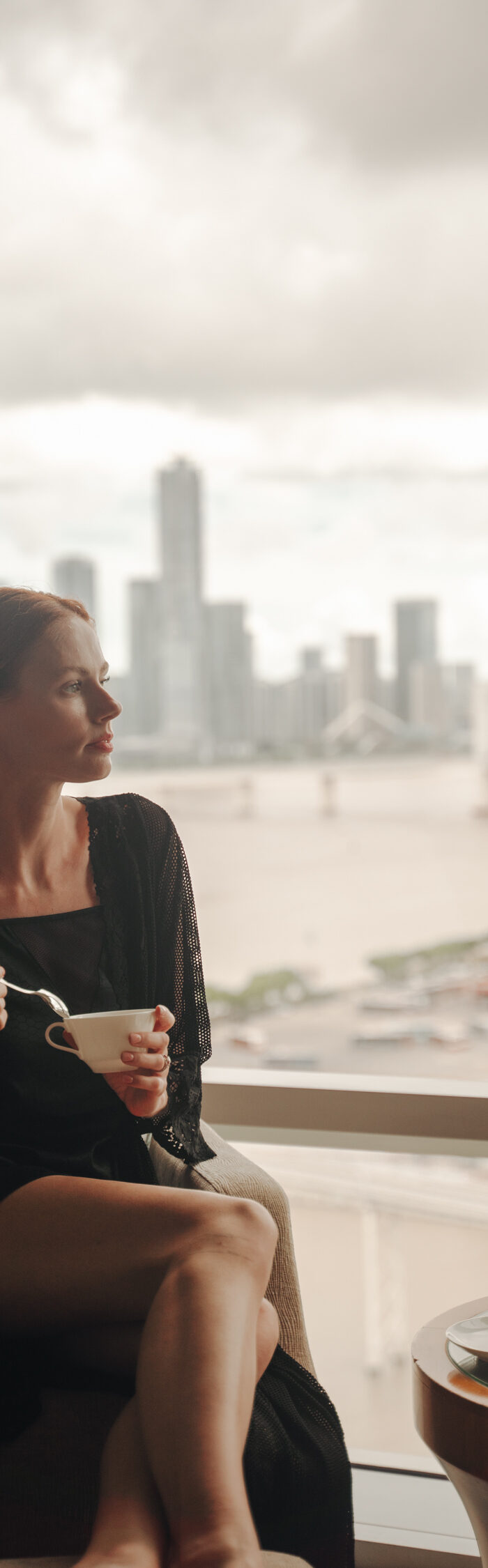 Miss USA 2011 Alyssa Campanella of The A List blog stays at Mandarin Oriental Macau for their 15th anniversary.