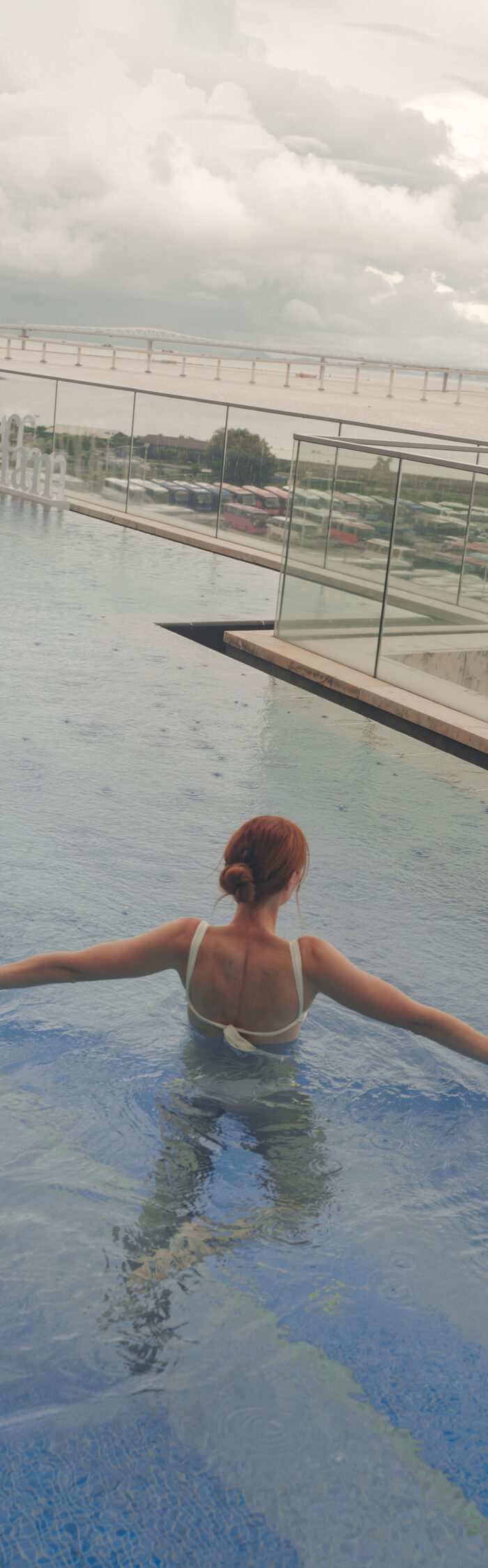 Miss USA 2011 Alyssa Campanella of The A List blog stays at Mandarin Oriental Macau for their 15th anniversary.