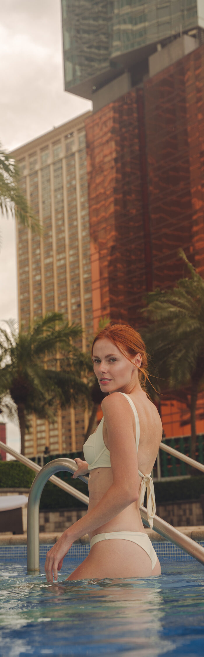 Miss USA 2011 Alyssa Campanella of The A List blog stays at Mandarin Oriental Macau for their 15th anniversary.