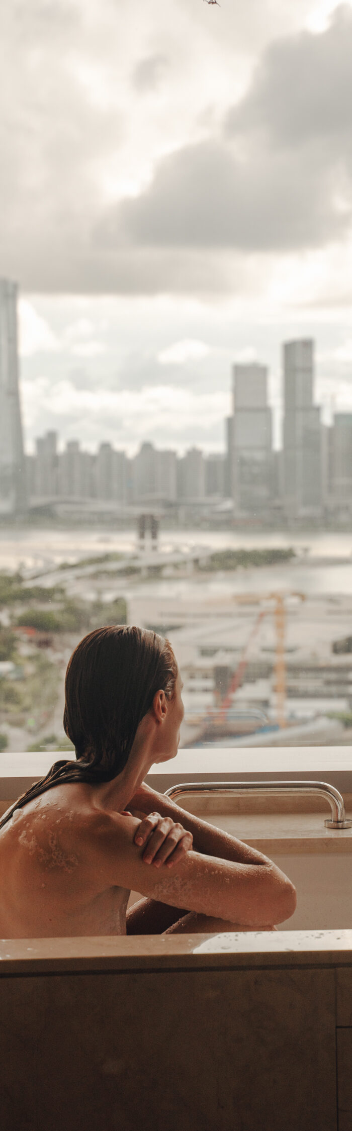 Miss USA 2011 Alyssa Campanella of The A List blog stays at Mandarin Oriental Macau for their 15th anniversary.