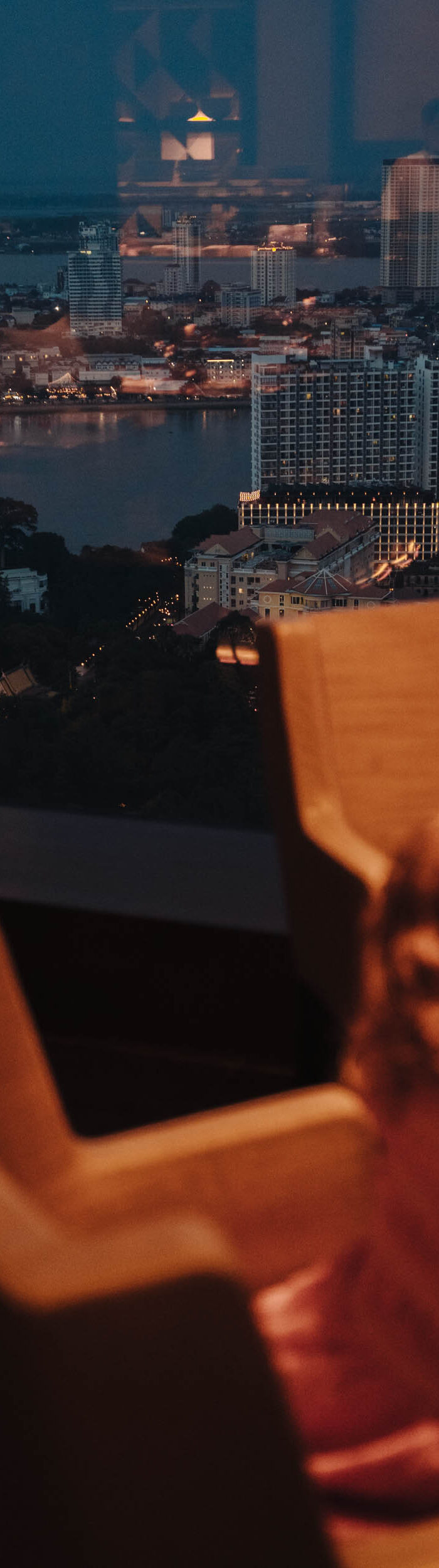 Miss USA 2011 Alyssa Campanella of The A List blog visits Rosewood Phnom Penh, Cambodia