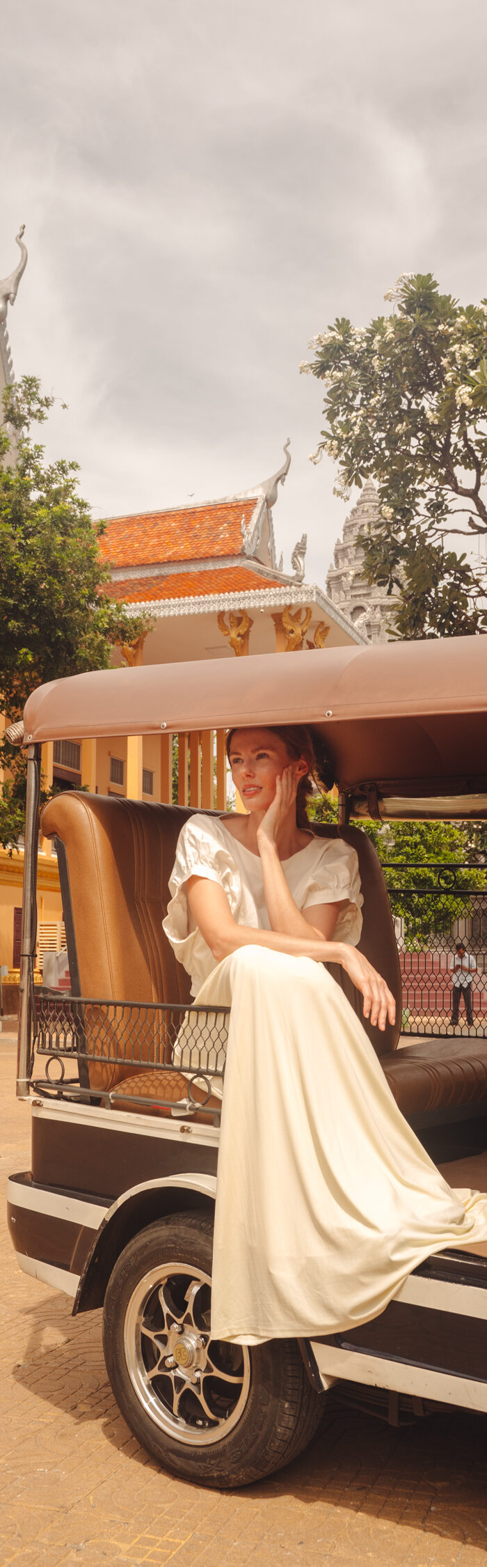 Miss USA 2011 Alyssa Campanella of The A List blog visits Rosewood Phnom Penh, Cambodia