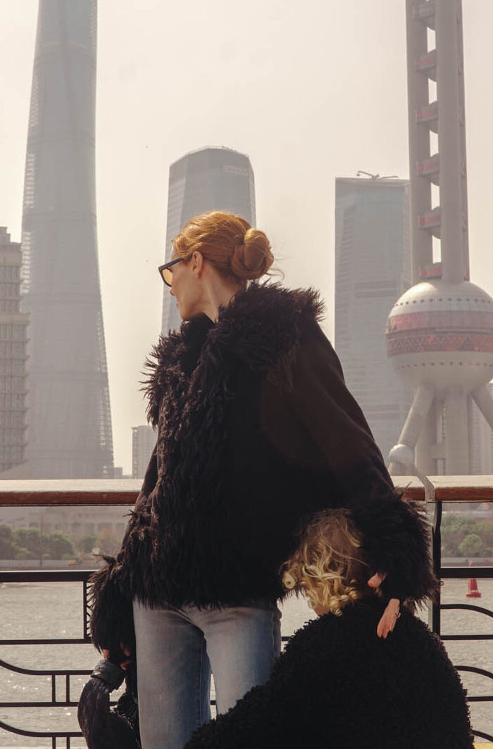 Miss USA 2011 Alyssa Campanella of The A List blog visits Shanghai, China