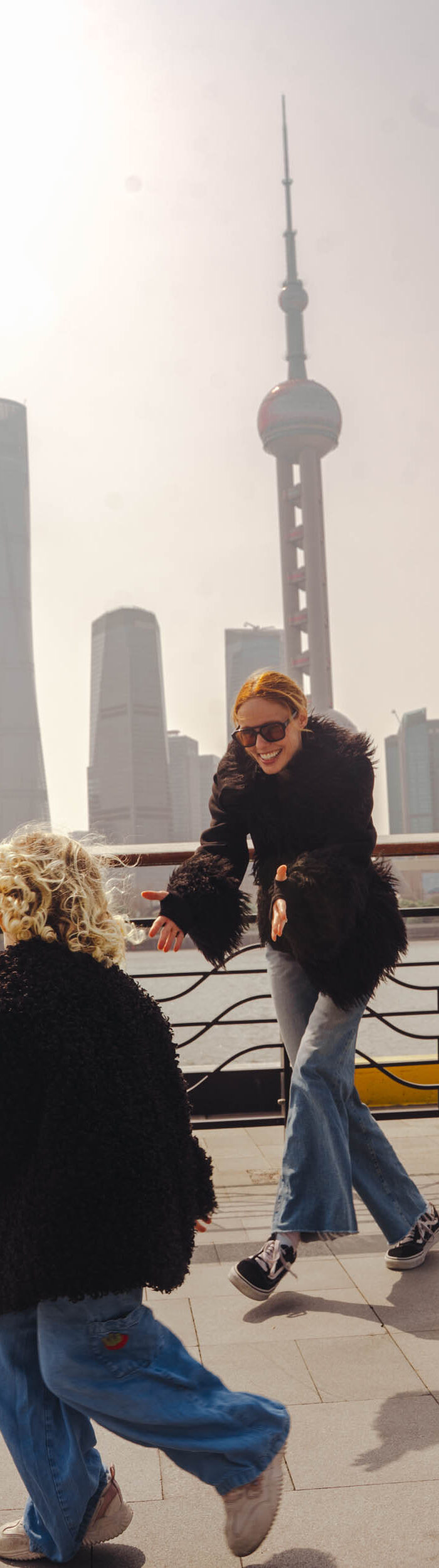 Miss USA 2011 Alyssa Campanella of The A List blog visits Shanghai, China