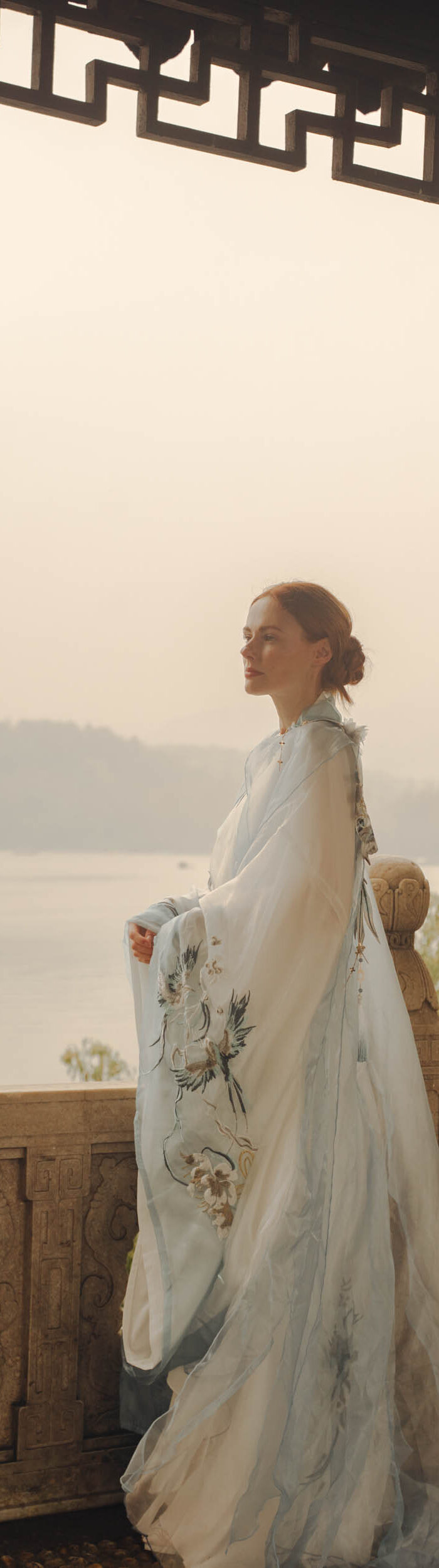 Miss USA 2011 Alyssa Campanella of The A List blog visits West Lake in Hangzhou, China