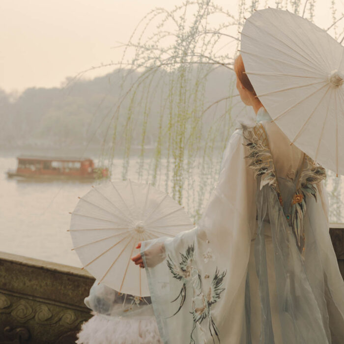 Miss USA 2011 Alyssa Campanella of The A List blog visits West Lake in Hangzhou, China