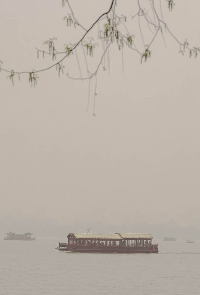 Miss USA 2011 Alyssa Campanella of The A List blog visits West Lake in Hangzhou, China