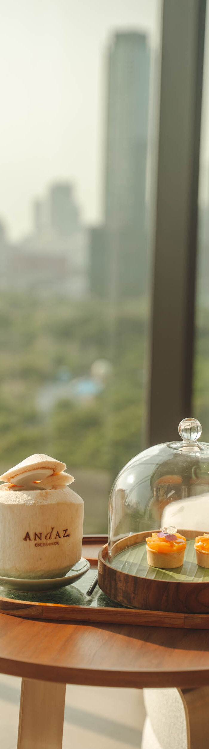 Miss USA 2011 Alyssa Campanella of The A List blog visits Andaz One Bangkok in Bangkok, Thailand