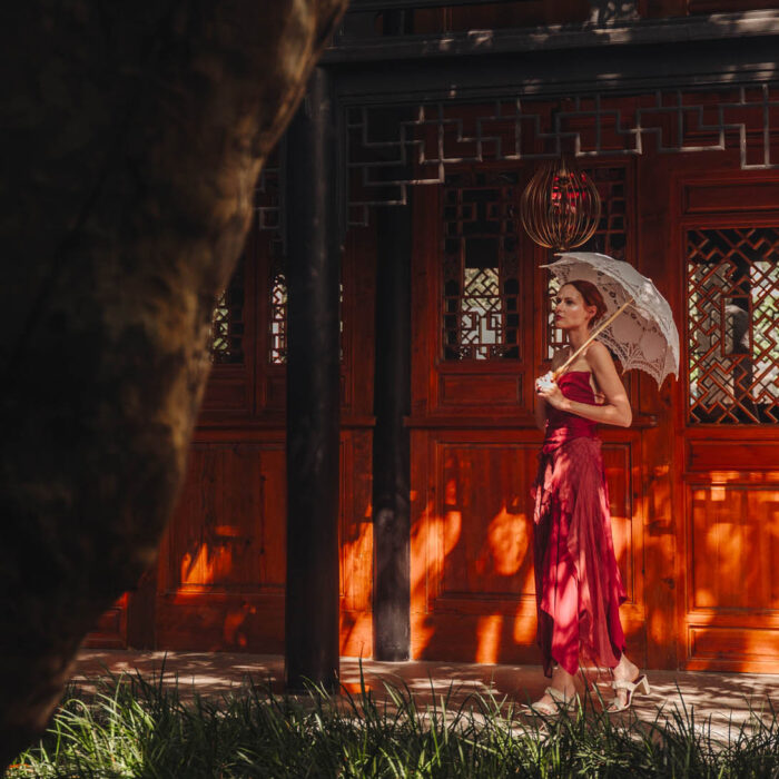 Miss USA 2011 Alyssa Campanella of The A List blog visits Upper House Chengdu in Sichuan, China